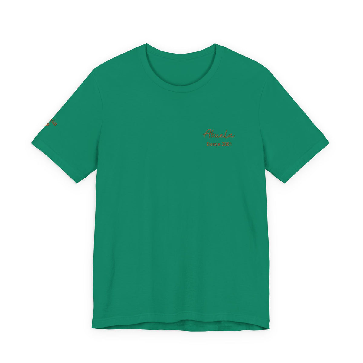 Camiseta Bordada Personalizada para Abuela