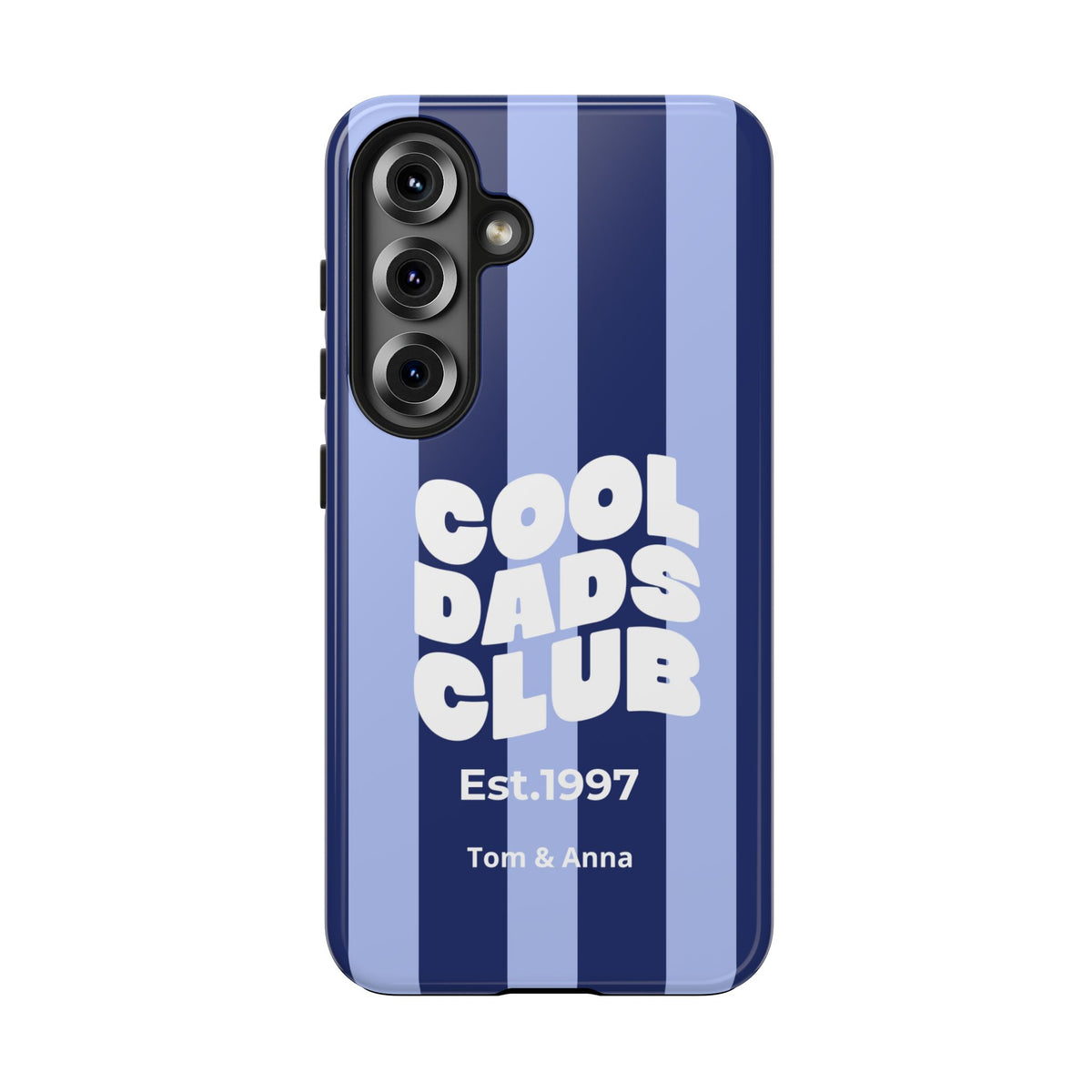 Funda para teléfono Papás Geniales Club y Nombres de los niños