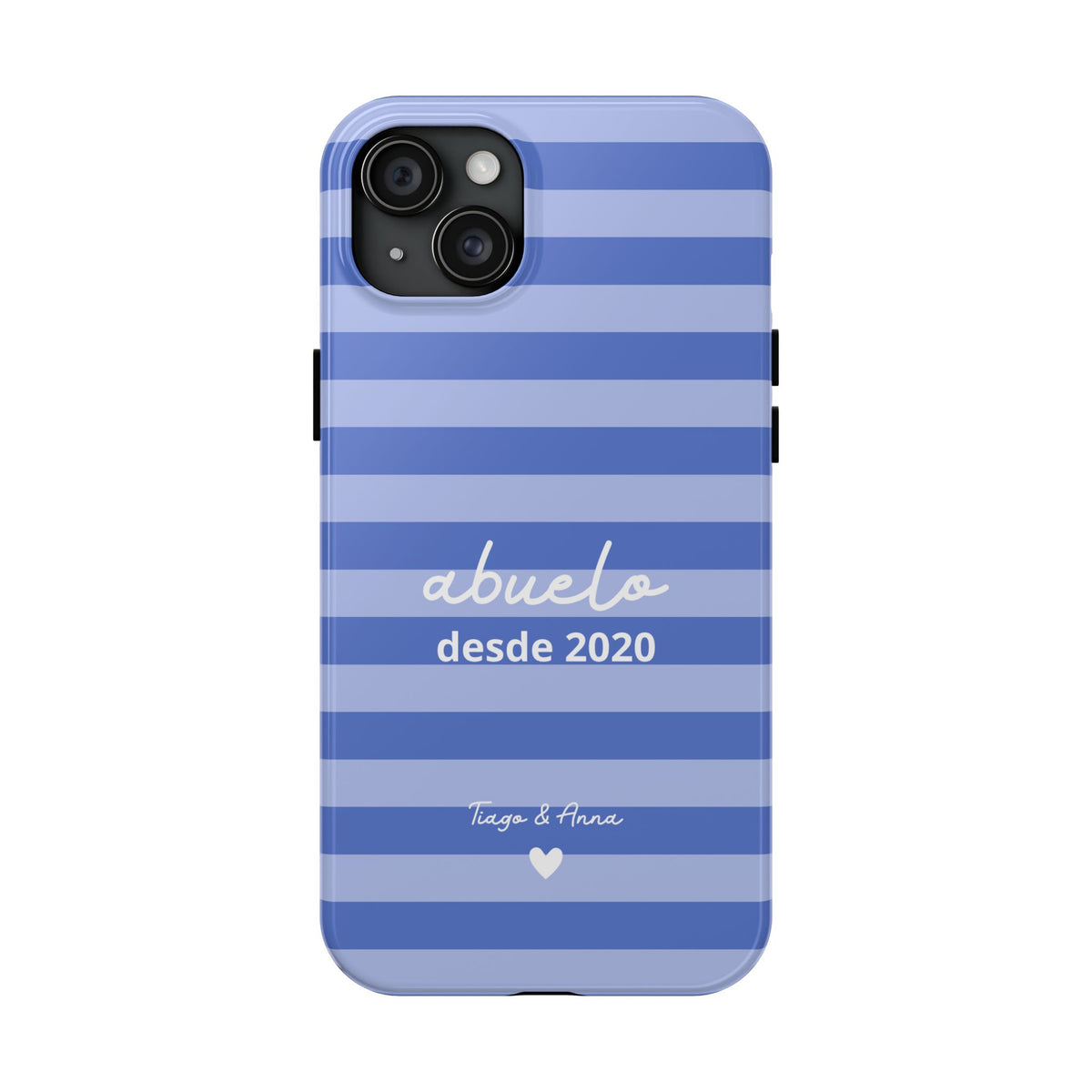 Funda personalizada para Papá o Abuelo con fecha y nombres