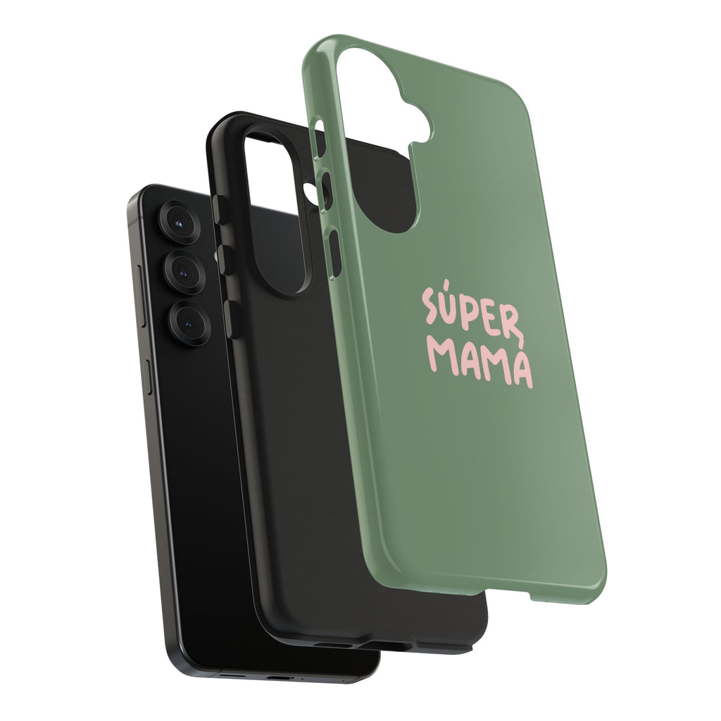 Funda para Teléfono Verde con Texto Personalizado