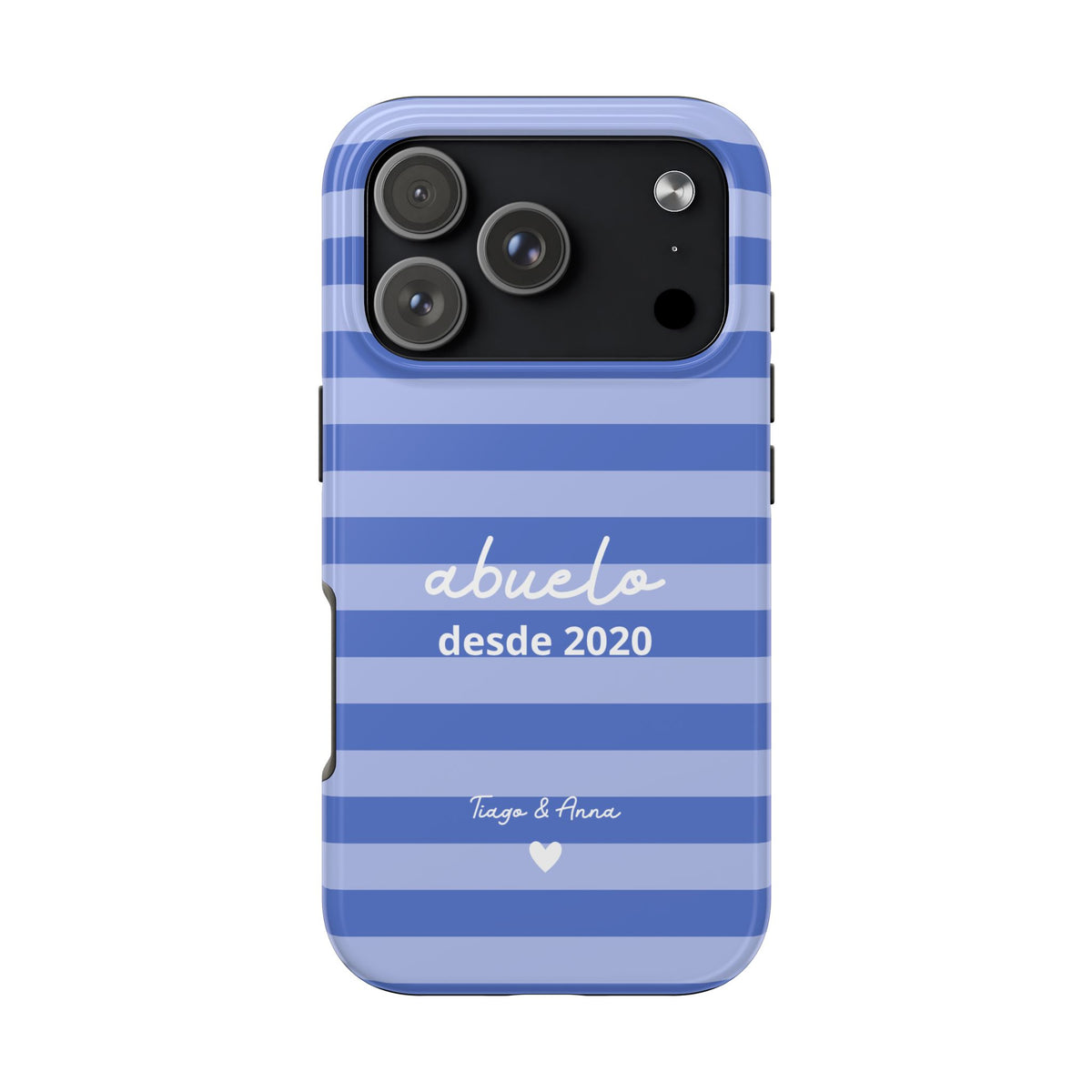 Funda personalizada para Papá o Abuelo con fecha y nombres