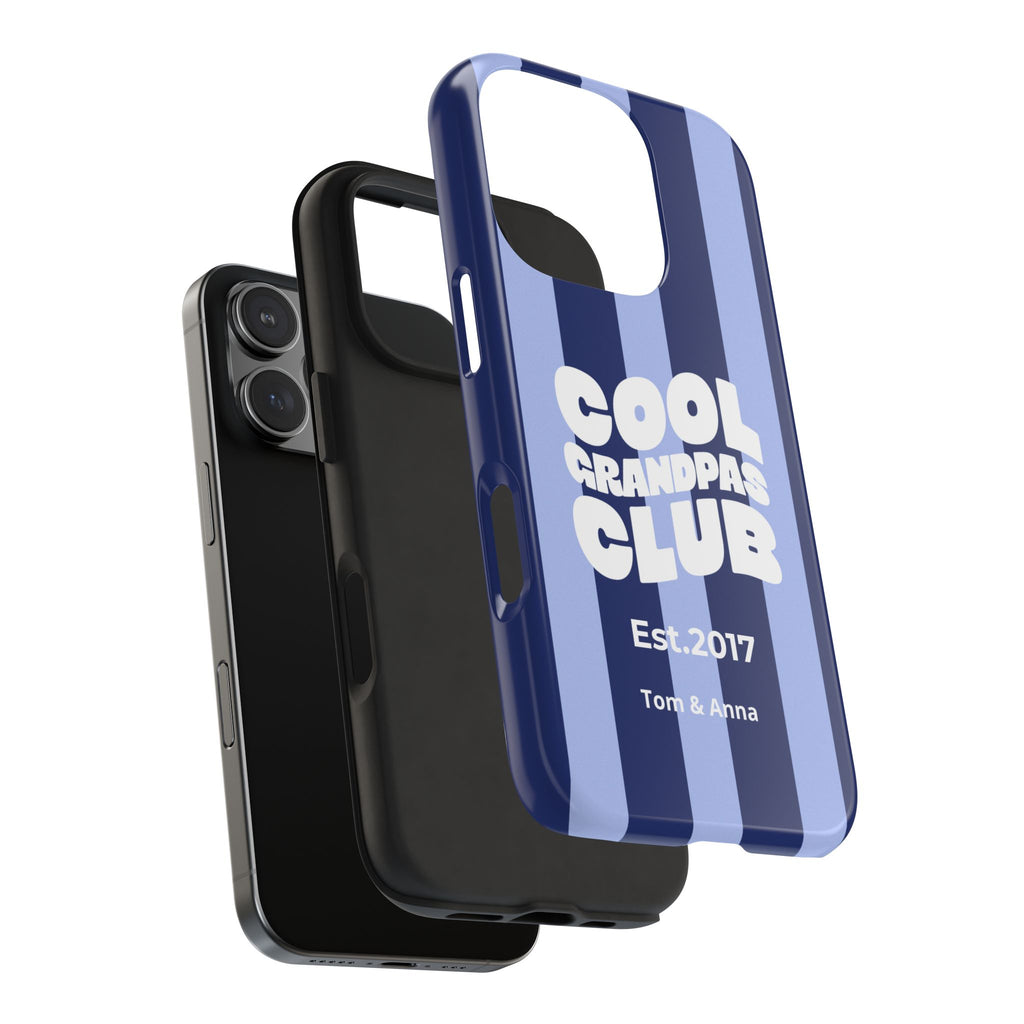 Funda para Teléfono Club de Abuelos Geniales y Nombres de los Nietos
