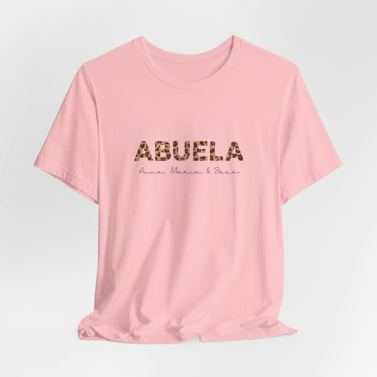 Camiseta Leopard Abuela Personalizada