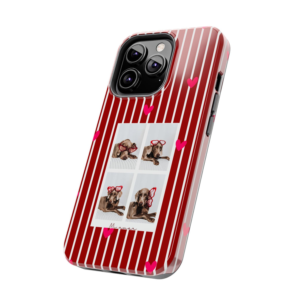 Funda de teléfono estilo cabina de fotos