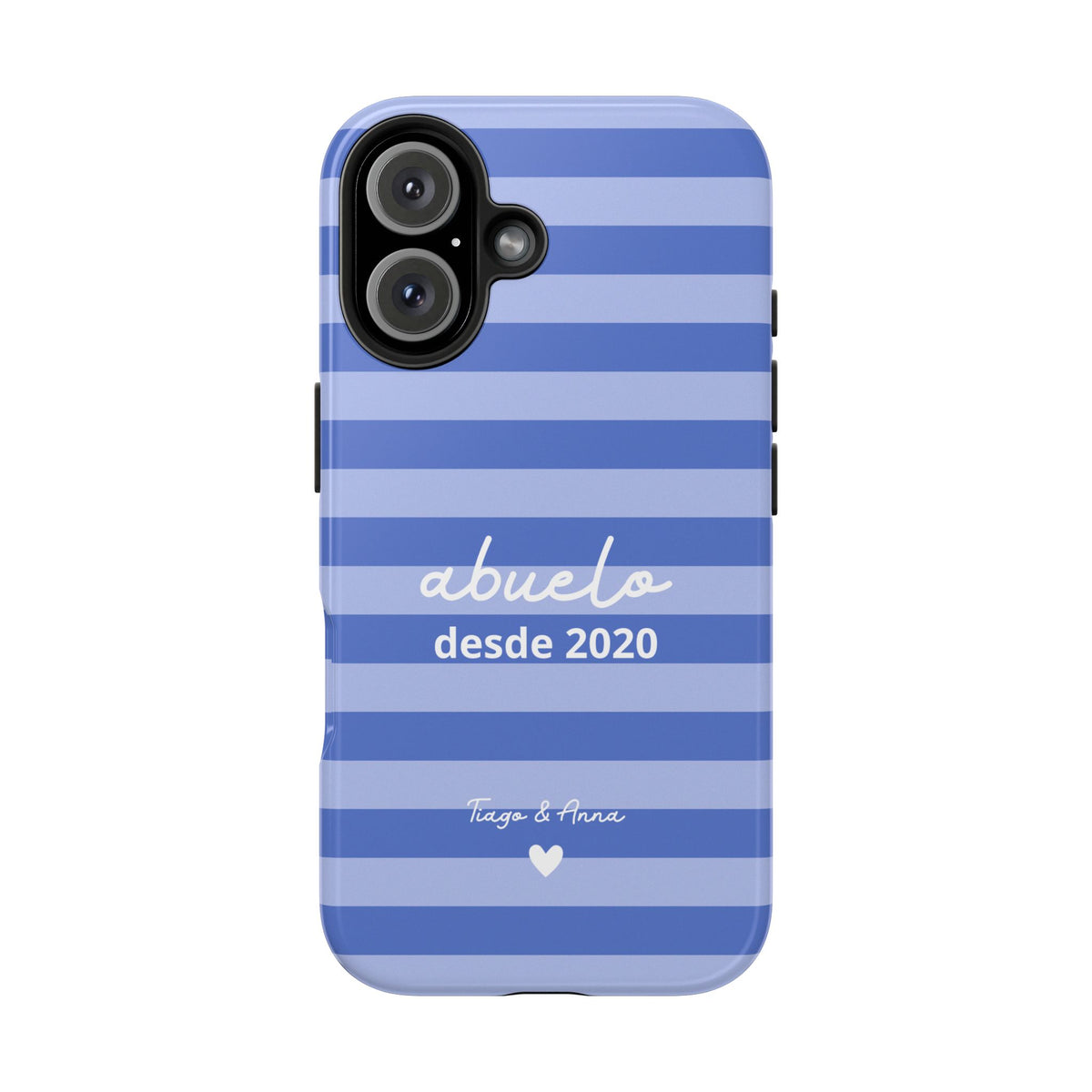 Funda personalizada para Papá o Abuelo con fecha y nombres
