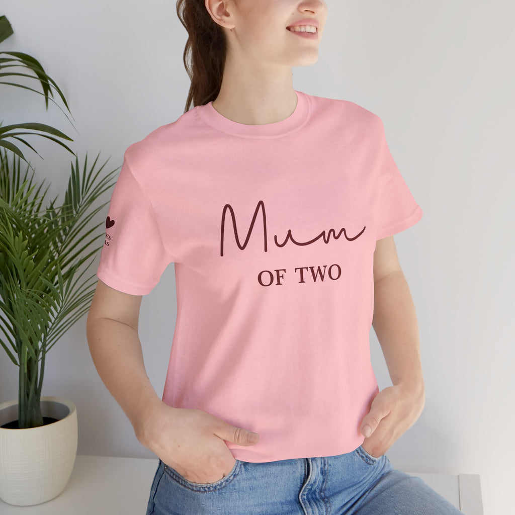 Camiseta Mamá de y nombres personalizados