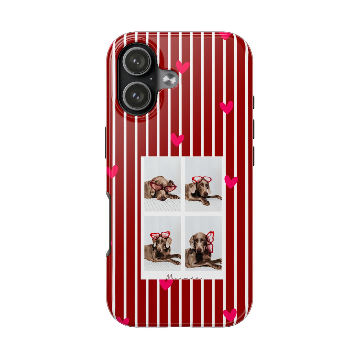 Funda de teléfono estilo cabina de fotos