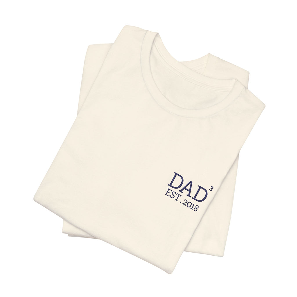 Camiseta Exponente Papá bordada y personalizada