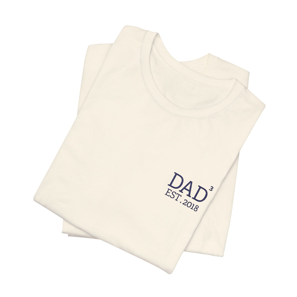 Camiseta Exponente Papá bordada y personalizada