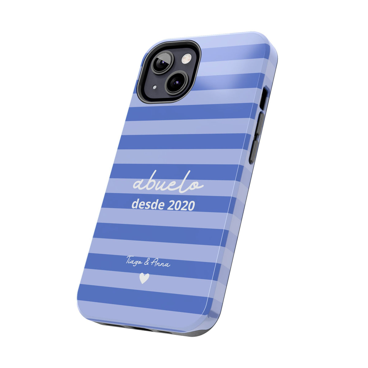 Funda personalizada para Papá o Abuelo con fecha y nombres