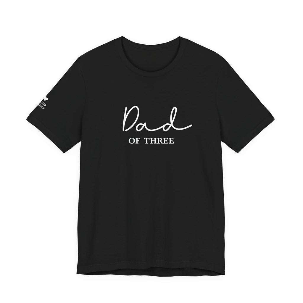 Camiseta personalizada de papá y nombres