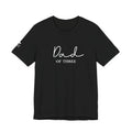 Camiseta personalizada de papá y nombres