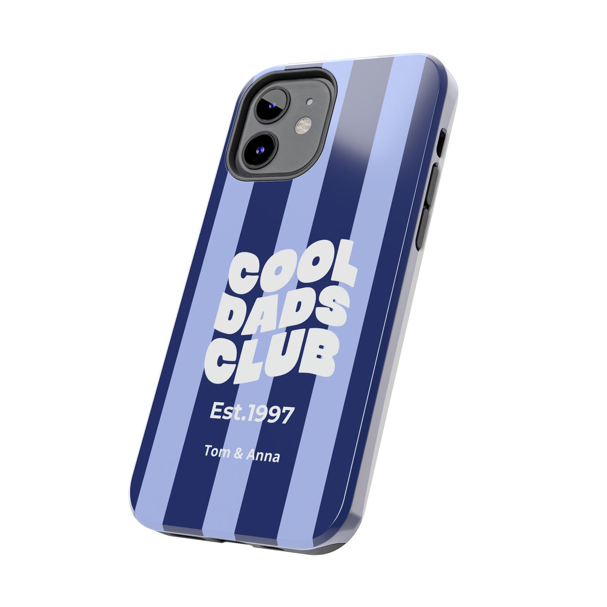 Funda para teléfono Papás Geniales Club y Nombres de los niños