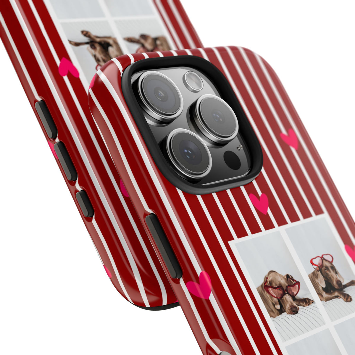 Funda de teléfono estilo cabina de fotos