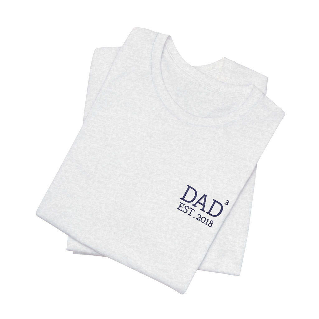 Camiseta Exponente Papá bordada y personalizada
