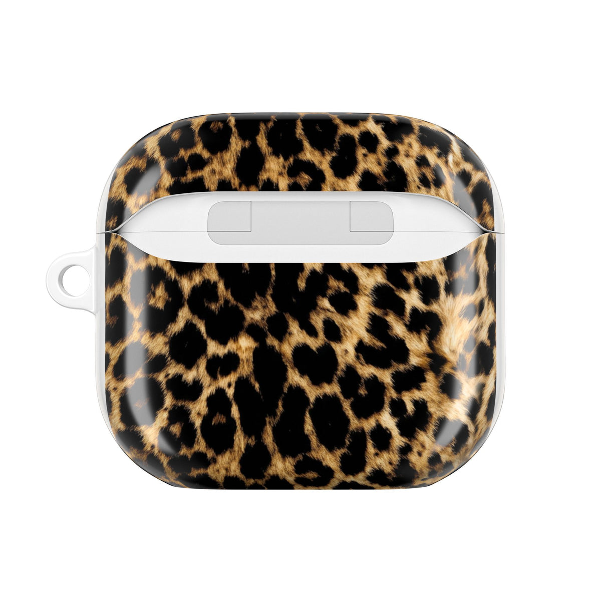 Leopard Print AirPods Case with Personalized Name