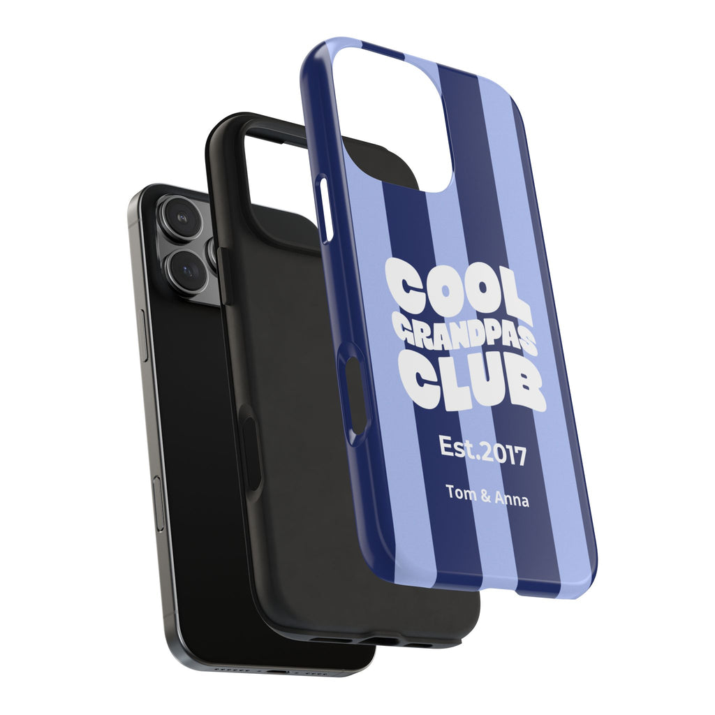 Funda para Teléfono Club de Abuelos Geniales y Nombres de los Nietos