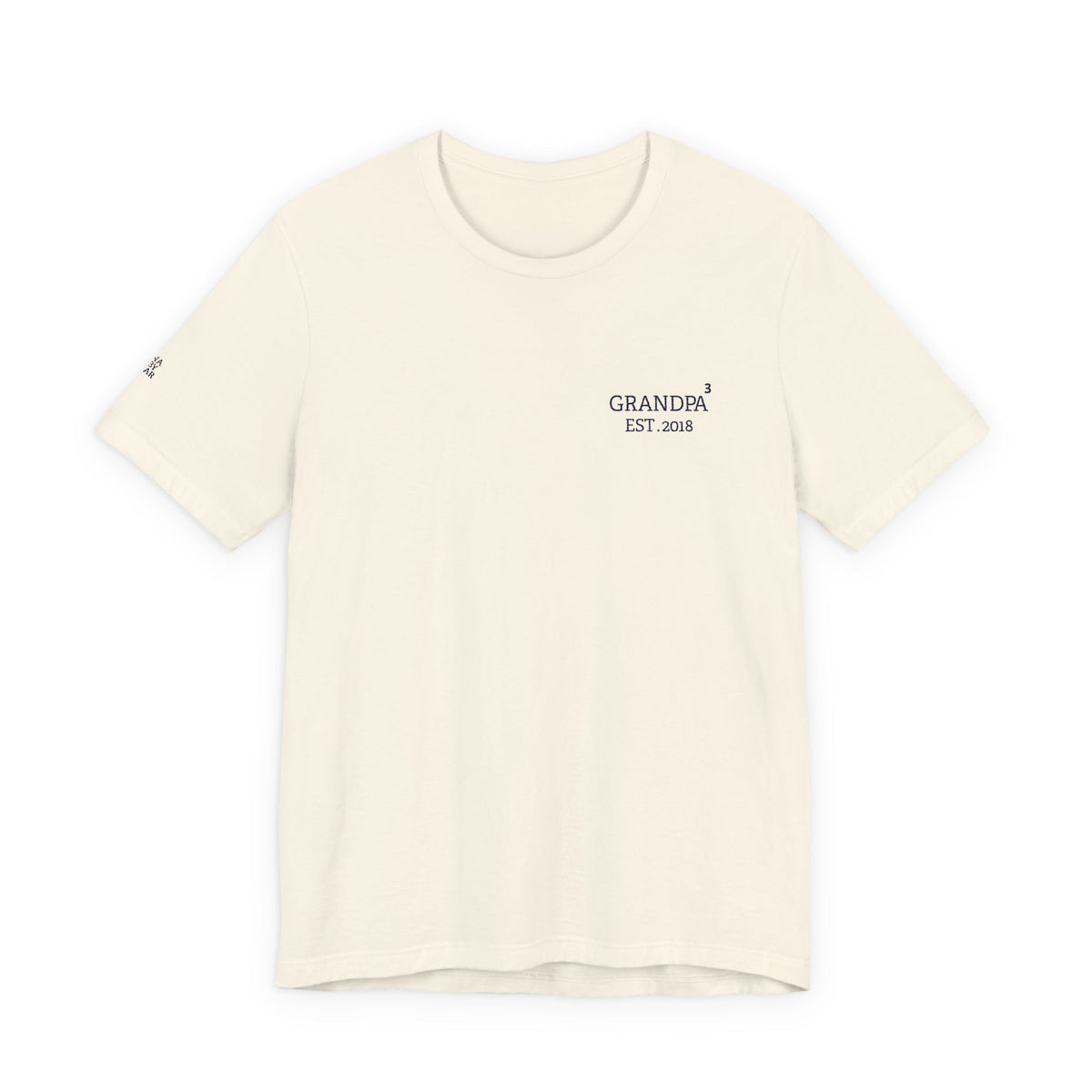 T-shirt Exponent Grandpa embroidered and personalized
