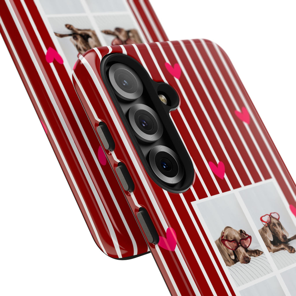 Funda de teléfono estilo cabina de fotos