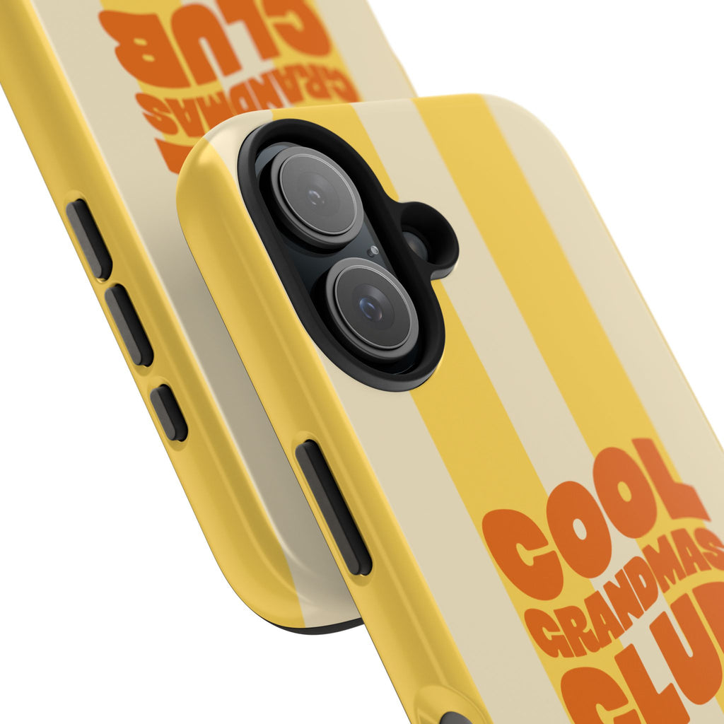 Funda de teléfono Club de abuelas geniales y nombres de niños