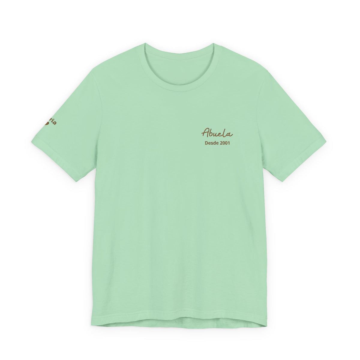 Camiseta Bordada Personalizada para Abuela