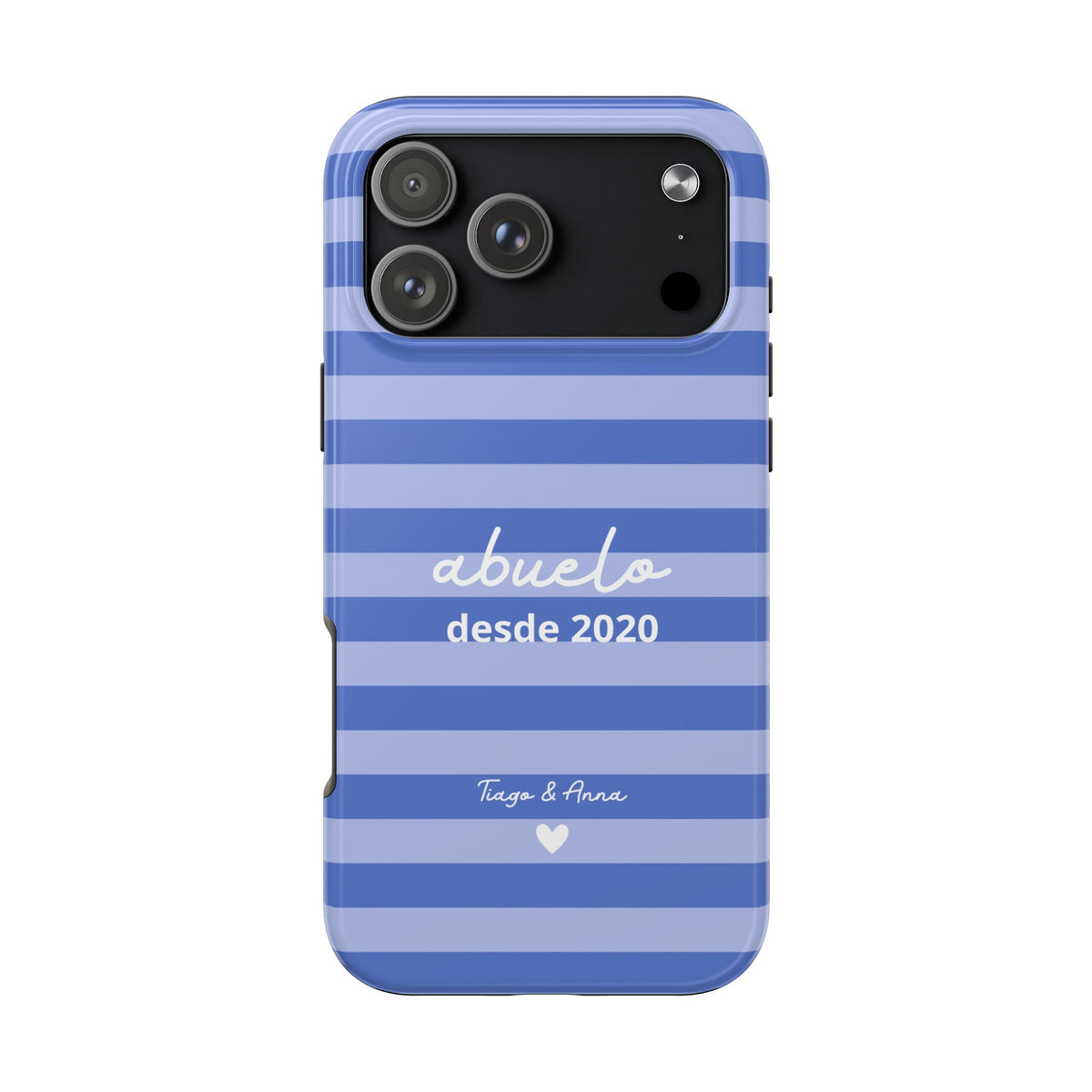 Funda personalizada para Papá o Abuelo con fecha y nombres