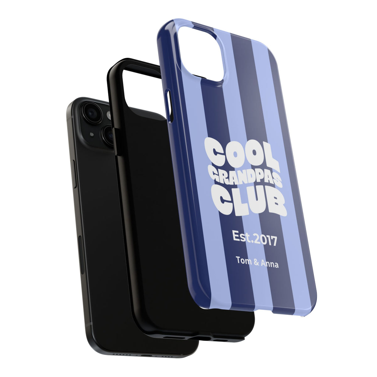 Funda para Teléfono Club de Abuelos Geniales y Nombres de los Nietos