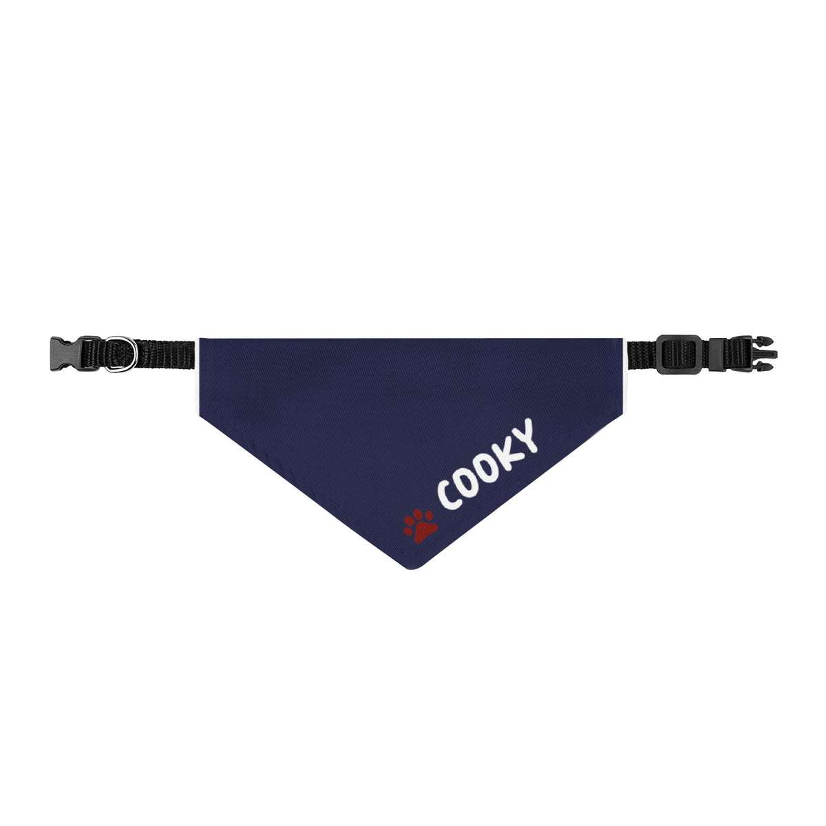 Blue Bandana with Personalized Pet Name