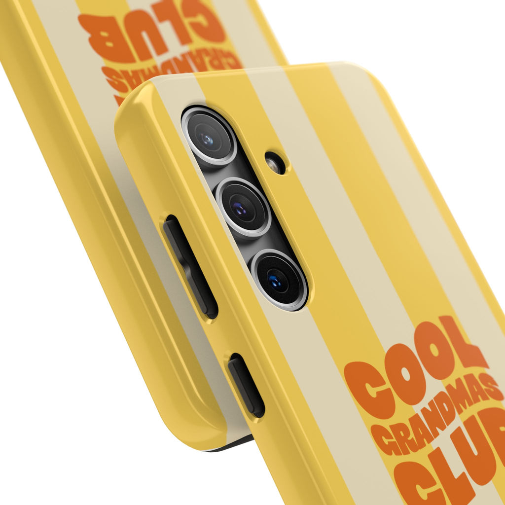 Funda de teléfono Club de abuelas geniales y nombres de niños