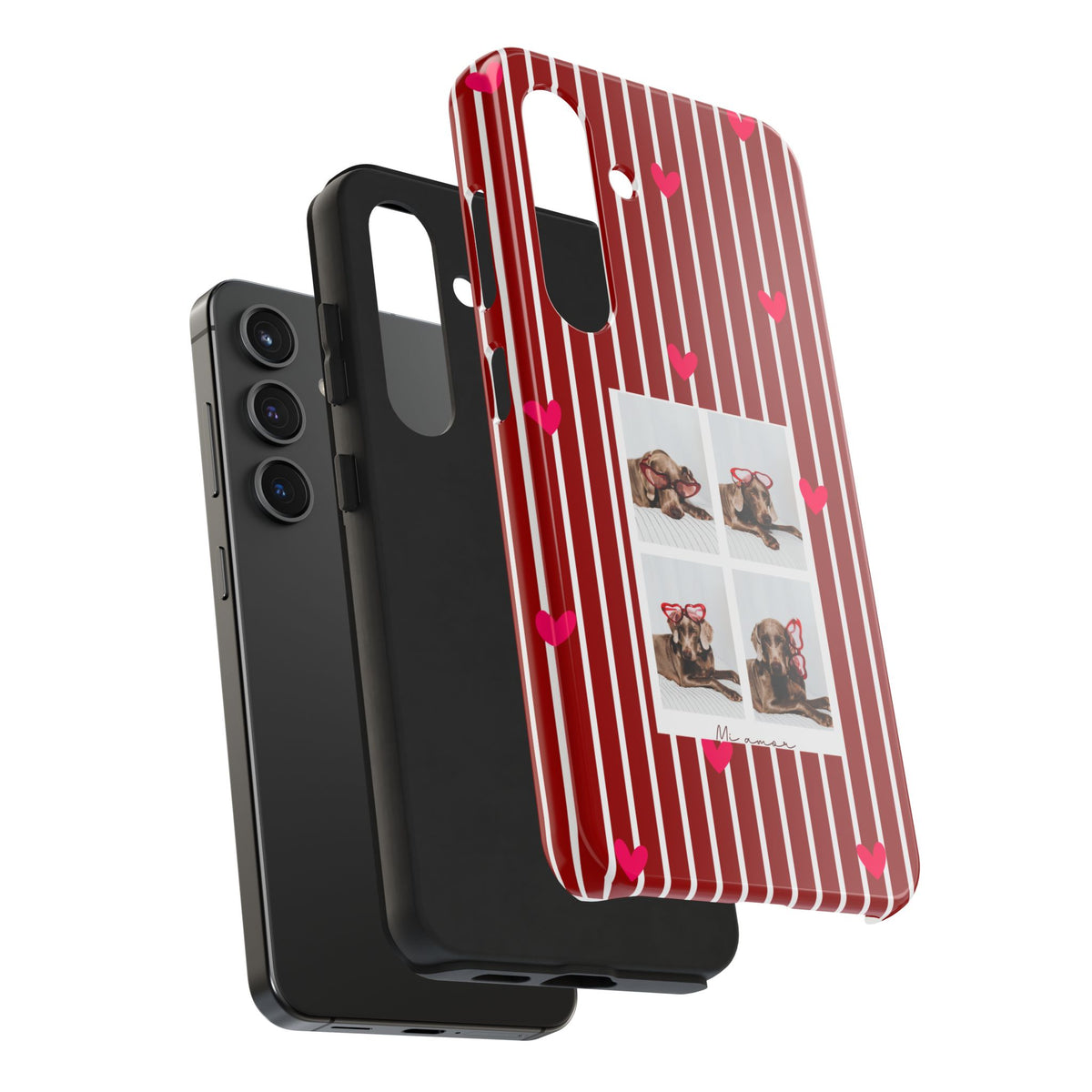 Funda de teléfono estilo cabina de fotos