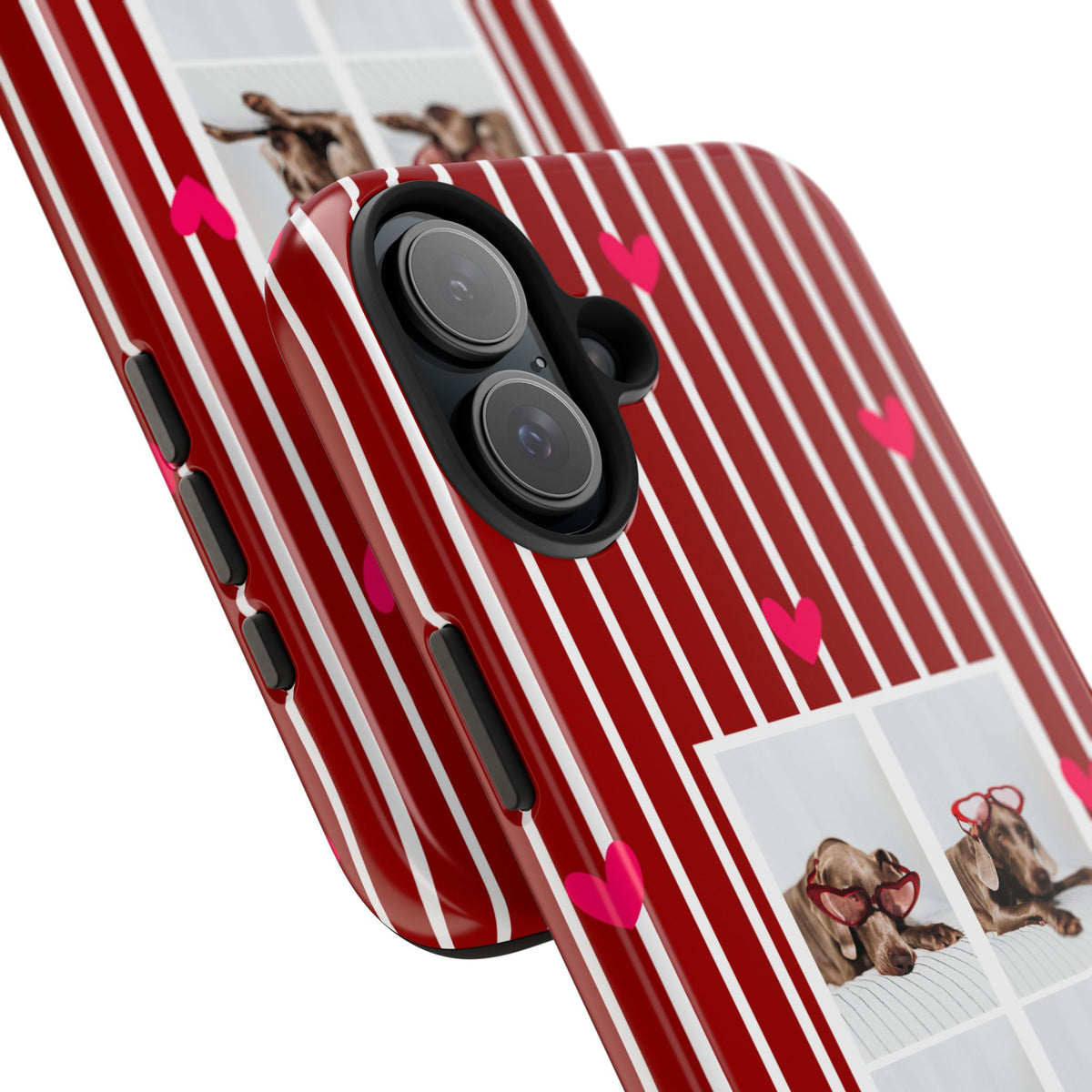 Funda de teléfono estilo cabina de fotos