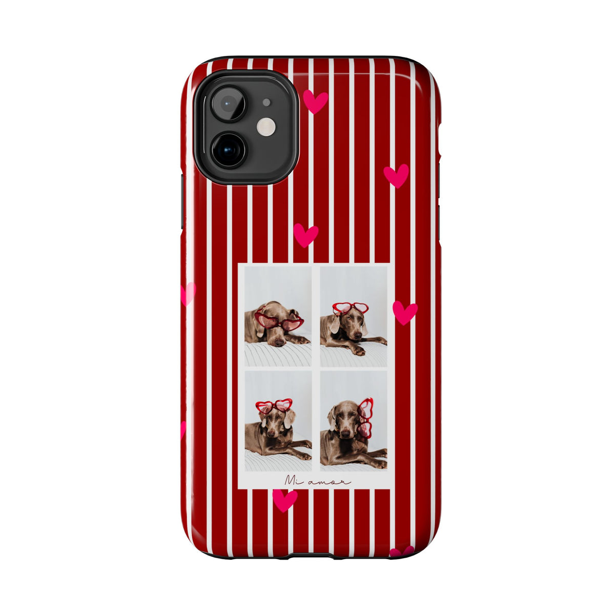 Funda de teléfono estilo cabina de fotos