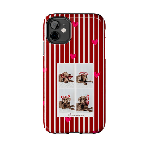 Funda de teléfono estilo cabina de fotos