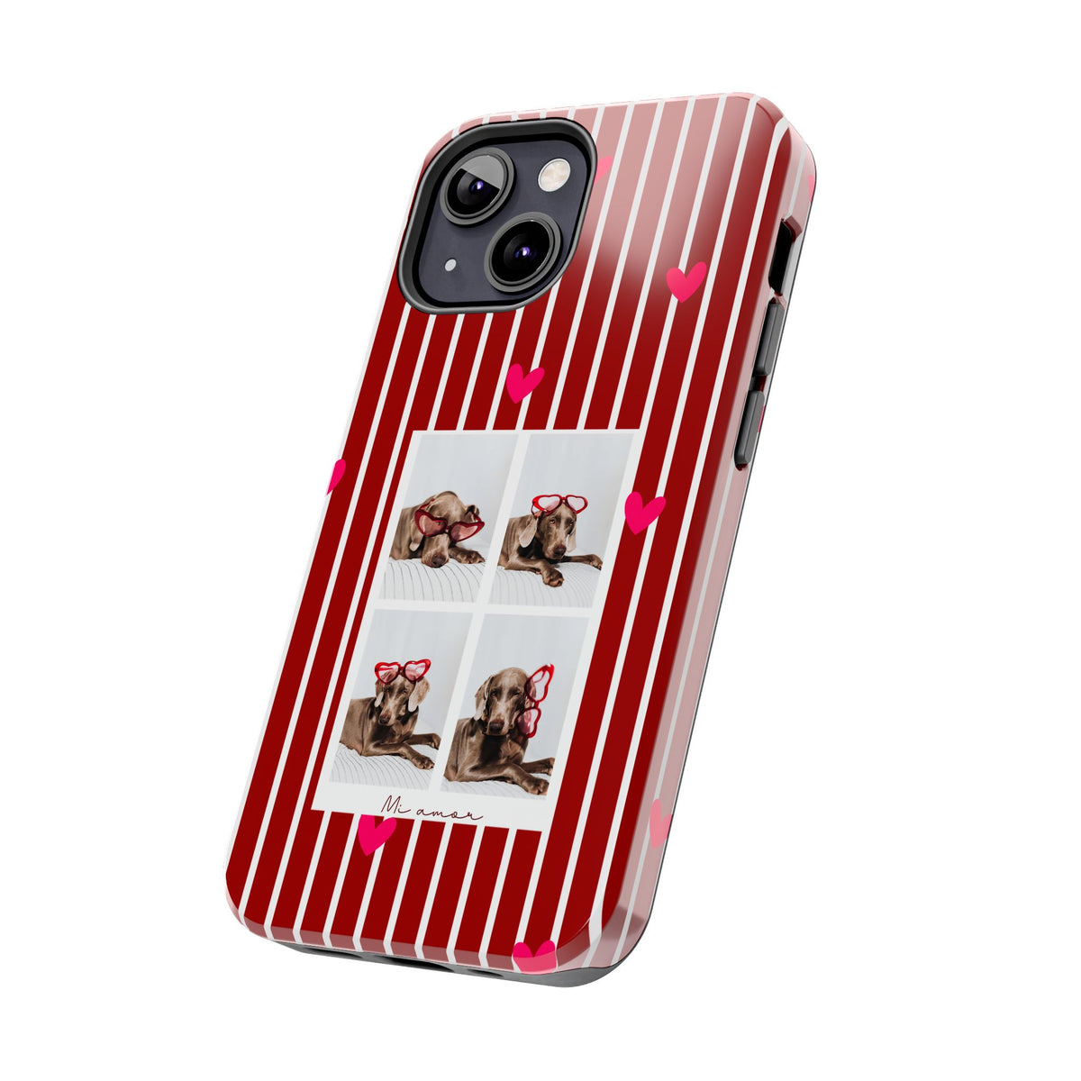 Funda de teléfono estilo cabina de fotos