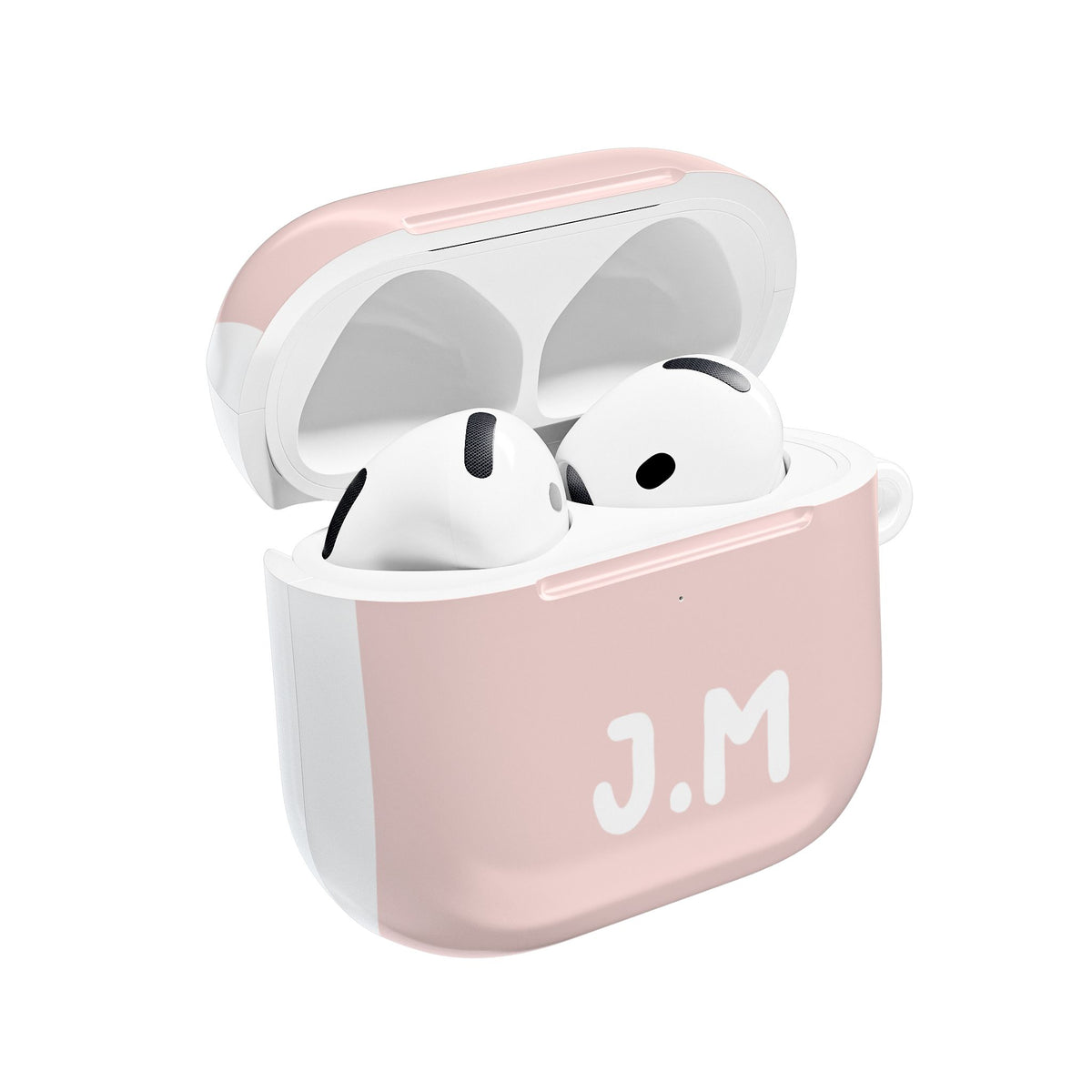 Pink AirPods Case with Personalized Initials