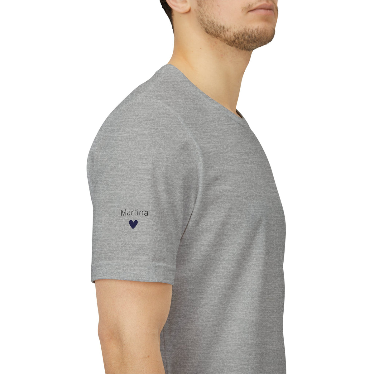 T-Shirt Papa Personnalisé Imprimé avec Date et Noms