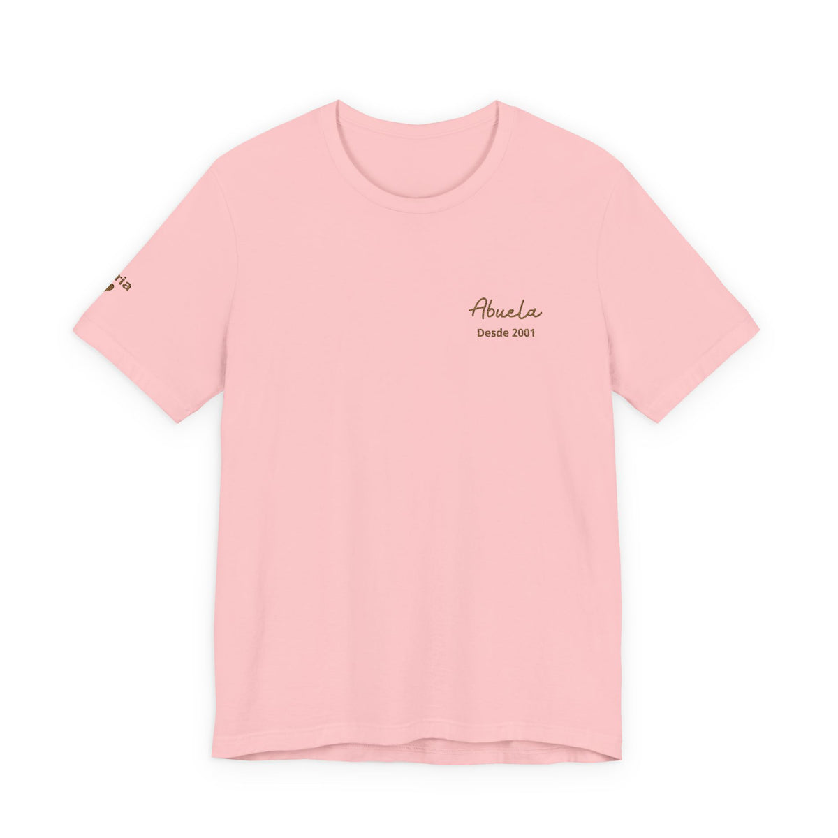Camiseta Bordada Personalizada para Abuela