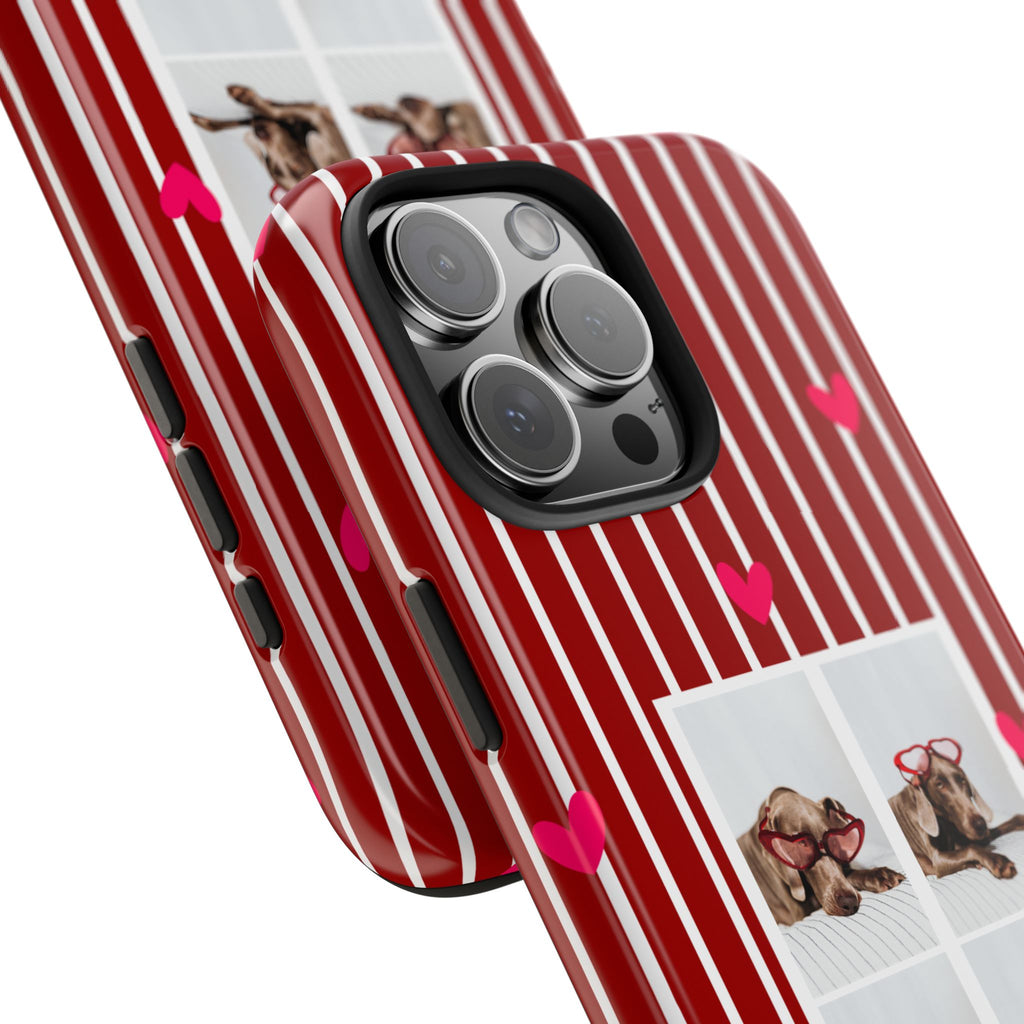Funda de teléfono estilo cabina de fotos