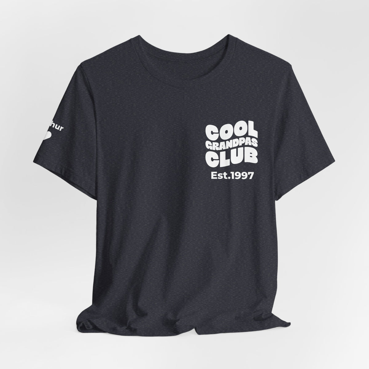 T-Shirt Cool Grandpas Club & Sleeve Names