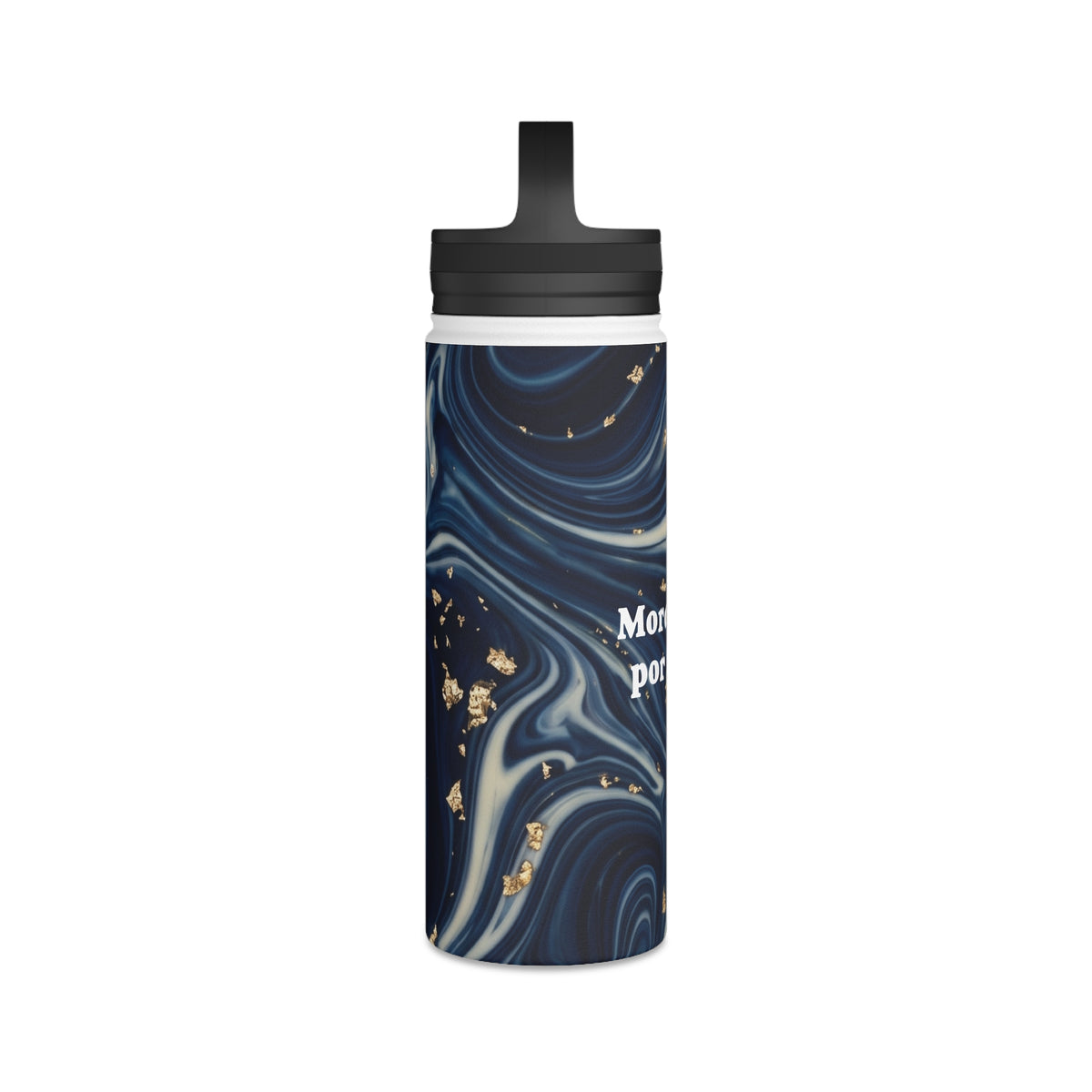 Botella de Agua con Estampado Tendencia y Texto Personalizado